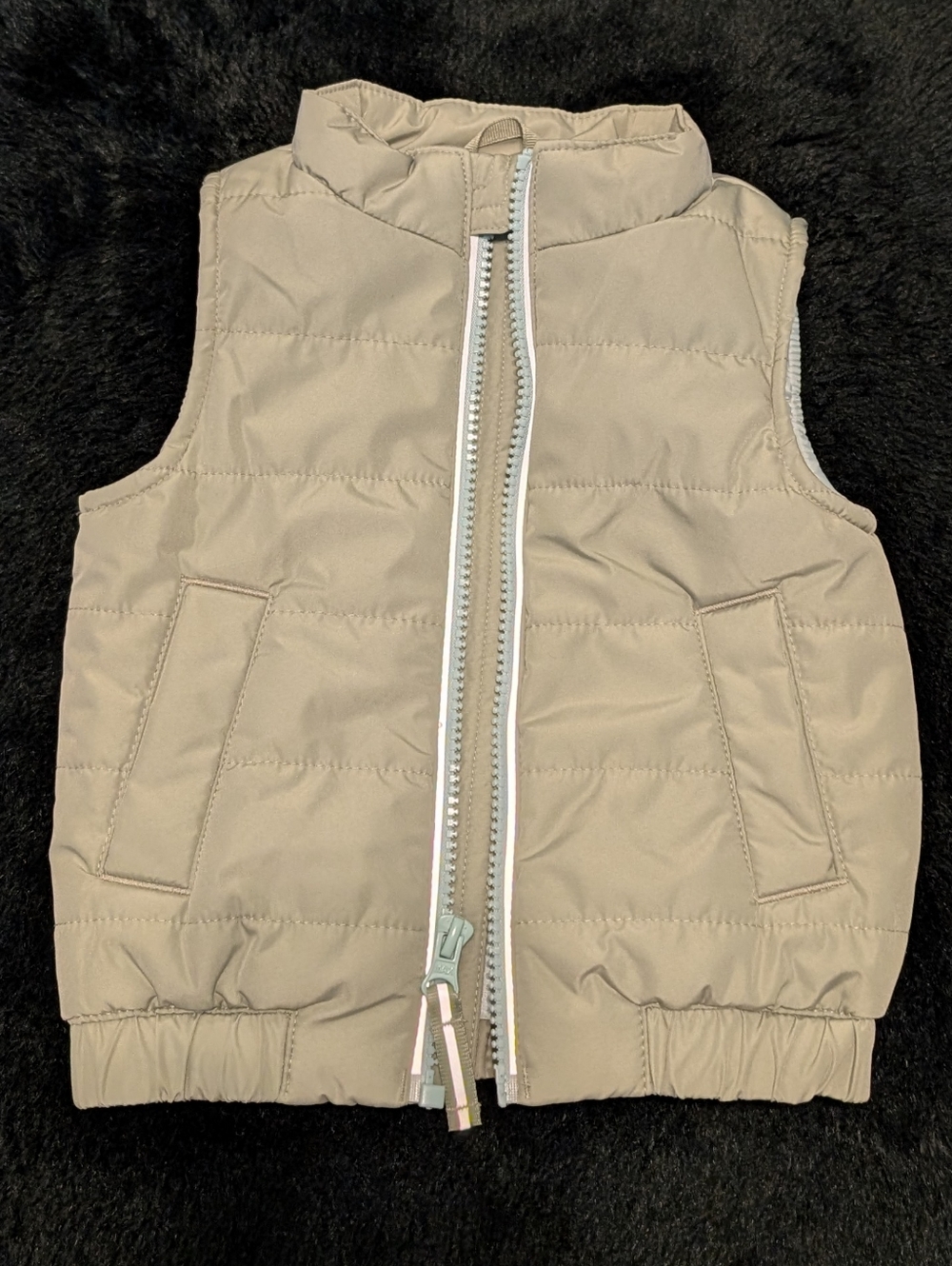 Cat & Jack Green And Blue Fall Winter Vest